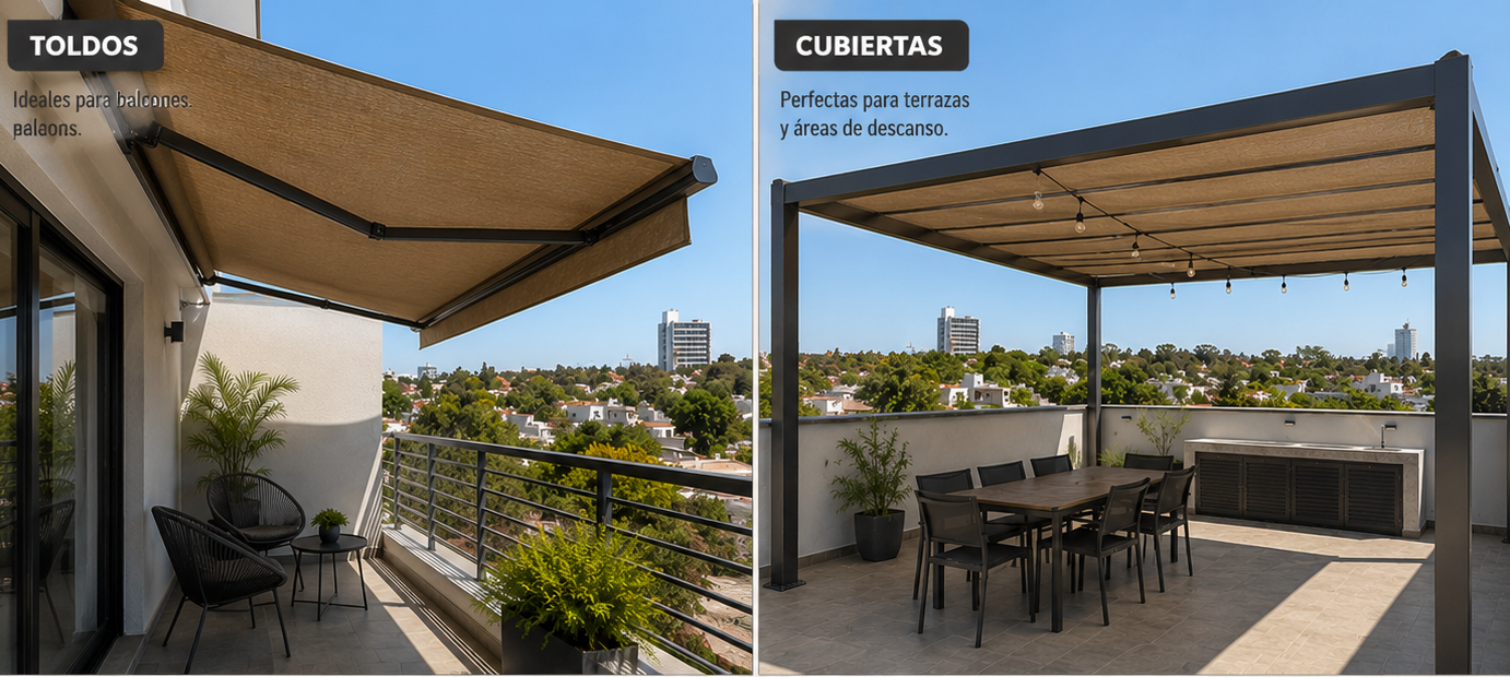 Toldos y cubiertas